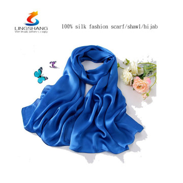 W4159 LINGSHANG robe pour femme nouveau produit soie en gros mode design chiffon écharpe châle